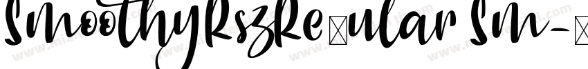 SmoothyRszRegular Sm字体转换